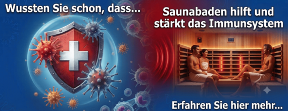 Sauna stärkt das Immunsystem